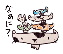 Freehand drawing2 sticker #3540530