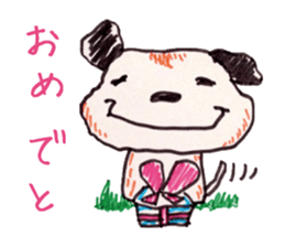 Freehand drawing2 sticker #3540533