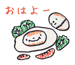 Freehand drawing2 sticker #3540540