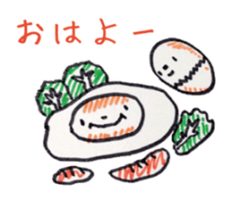 Freehand drawing2 sticker #3540540