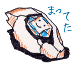 Freehand drawing2 sticker #3540548