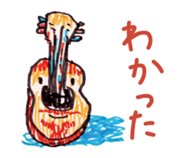 Freehand drawing5 sticker #3540736