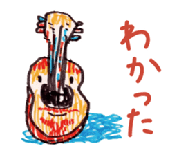 Freehand drawing5 sticker #3540736