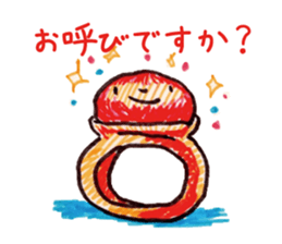 Freehand drawing5 sticker #3540737