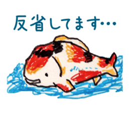 Freehand drawing5 sticker #3540744