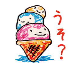 Freehand drawing5 sticker #3540745