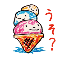 Freehand drawing5 sticker #3540745