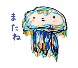 Freehand drawing5 sticker #3540752