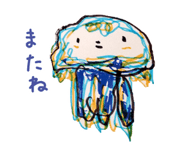 Freehand drawing5 sticker #3540752