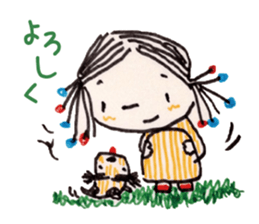 Freehand drawing5 sticker #3540753