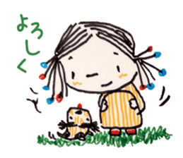 Freehand drawing5 sticker #3540753