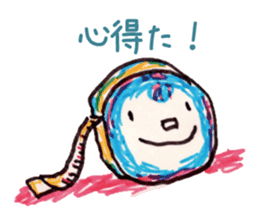 Freehand drawing6 sticker #3540764