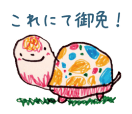 Freehand drawing6 sticker #3540775