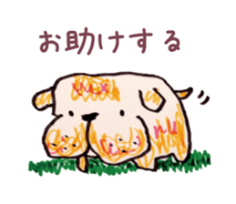 Freehand drawing6 sticker #3540776