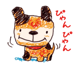 Freehand drawing9 sticker #3540919