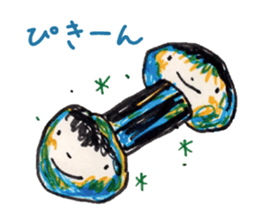 Freehand drawing9 sticker #3540936