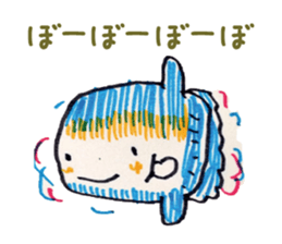 Freehand drawing9 sticker #3540948