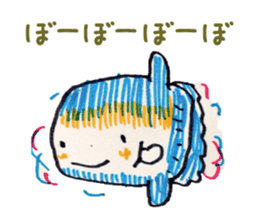 Freehand drawing9 sticker #3540948