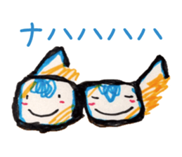 Freehand drawing9 sticker #3540949