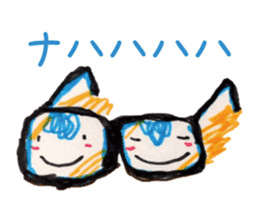 Freehand drawing9 sticker #3540949