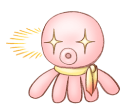 kawaii octopus sticker #3540975