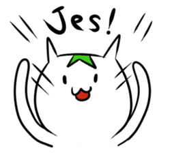 Constructed+ Esperanto Cat +language sticker #3541159