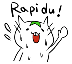 Constructed+ Esperanto Cat +language sticker #3541191