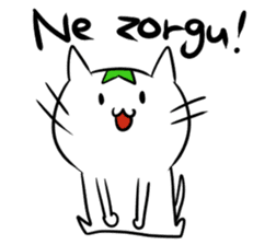 Constructed+ Esperanto Cat +language sticker #3541192