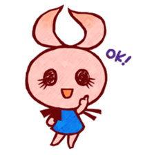 RIBONEA-chan sticker #3541386
