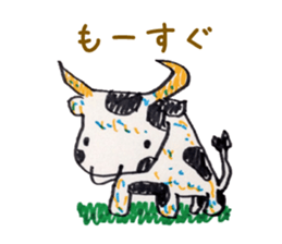 Freehand drawing10 sticker #3541439