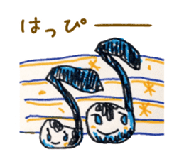 Freehand drawing10 sticker #3541446