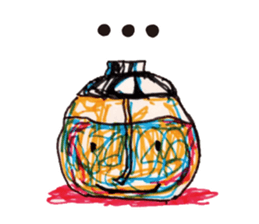 Freehand drawing8 sticker #3541525