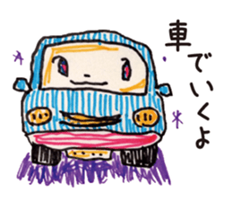 Freehand drawing8 sticker #3541536