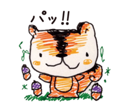 Freehand drawing8 sticker #3541540