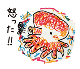 Freehand drawing8 sticker #3541544