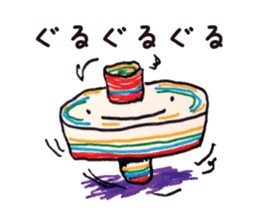 Freehand drawing8 sticker #3541545