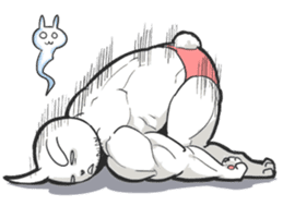 Rabbo the Muscle Rabbit sticker #3542568