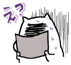 NikuQman & omochimaru - cat hero sticker #3542635