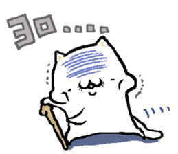 NikuQman & omochimaru - cat hero sticker #3542643