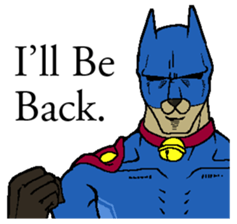 NikuQman & omochimaru - cat hero sticker #3542656