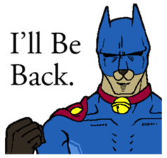 NikuQman & omochimaru - cat hero sticker #3542656