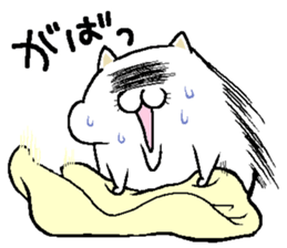 NikuQman & omochimaru - cat hero sticker #3542657