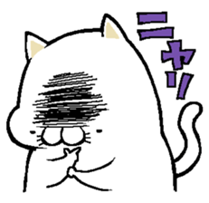 NikuQman & omochimaru - cat hero sticker #3542658