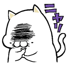 NikuQman & omochimaru - cat hero sticker #3542658