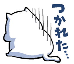 NikuQman & omochimaru - cat hero sticker #3542660