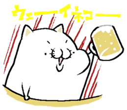 NikuQman & omochimaru - cat hero sticker #3542664