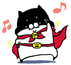 NikuQman & omochimaru - cat hero sticker #3542668