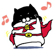 NikuQman & omochimaru - cat hero sticker #3542668