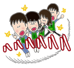 Rope jump. sticker #3543022