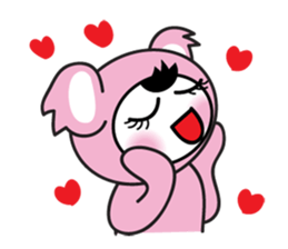 Cute koala sticker #3543403